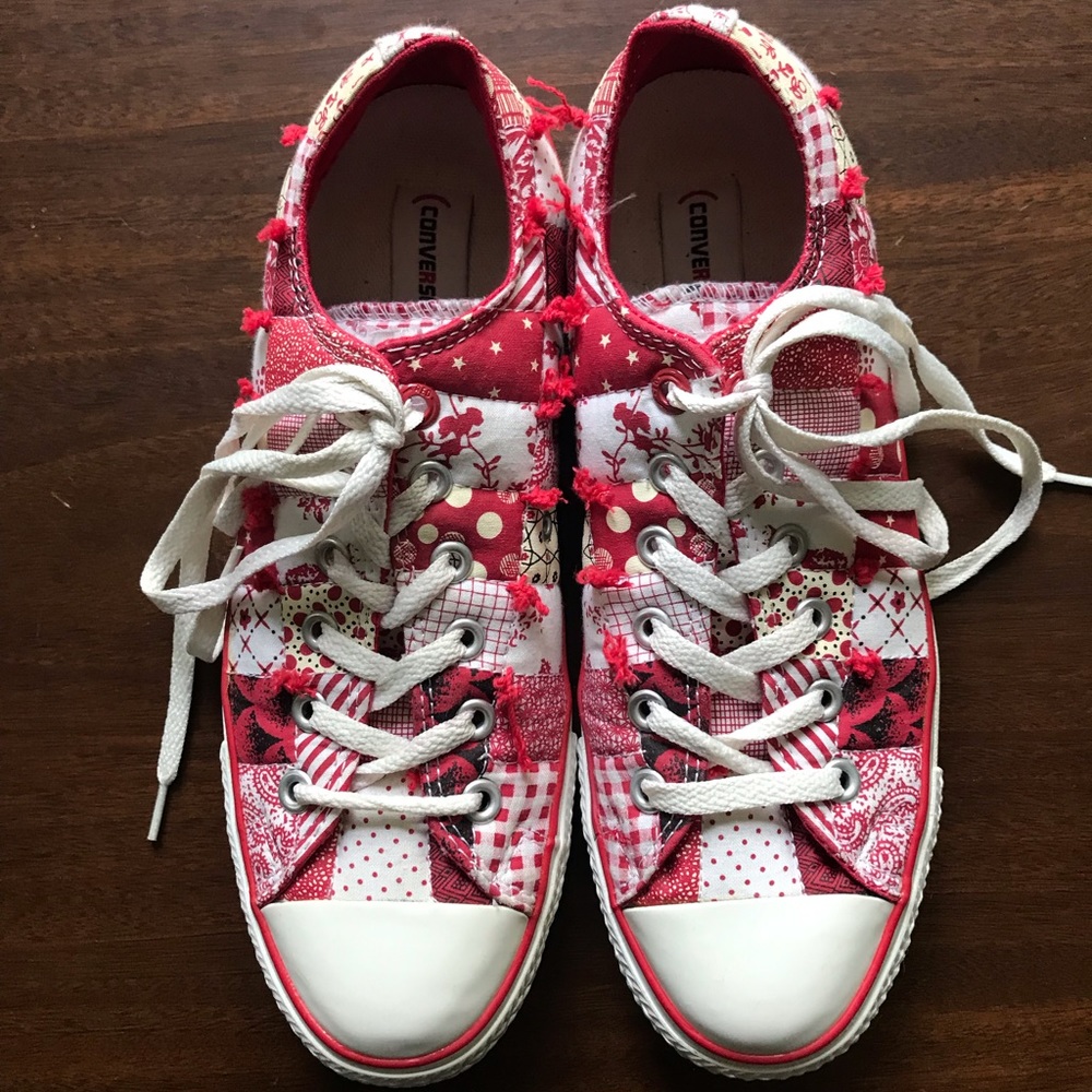 Converse - (Product) Red patchwork edition